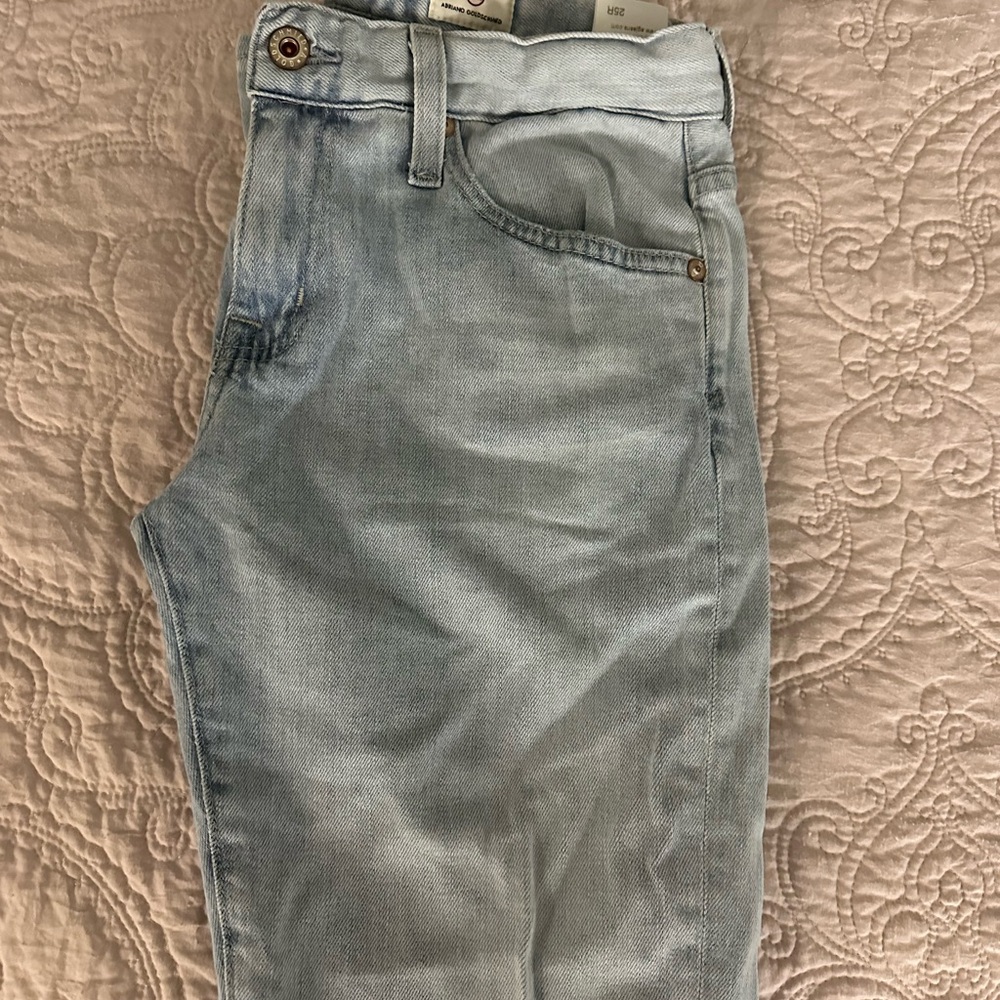 Ag Adriano Goldschmied Blue Slim Jeans Classic Denim